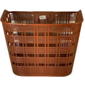 Cesta de Bicicleta Importado Aro 26 Nylon Cinza