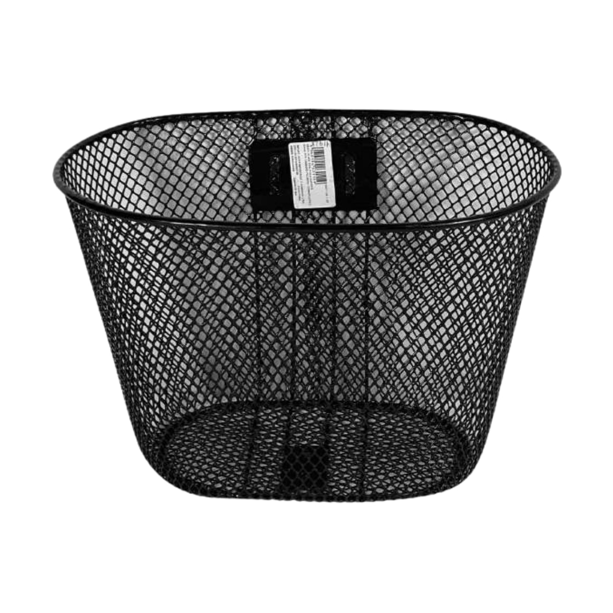 Cesta de Bicicleta Logan Aro 16 Oval Aço Preto