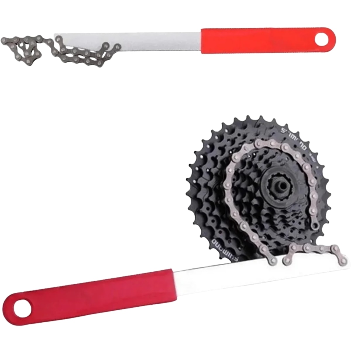 Chave Aperto K7 e Catraca Kenli Com Corrente para Bicicleta KL-9729