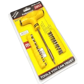 Chave Intercambiável Importado 24 Peças