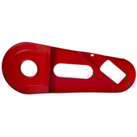 Cobre Corrente Bike Wester Envolvente Nylon Vermelho