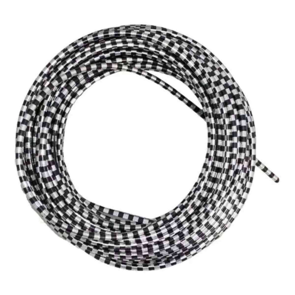 Conduíte Freio Importado 10M x 5mm Laser Preto Prata