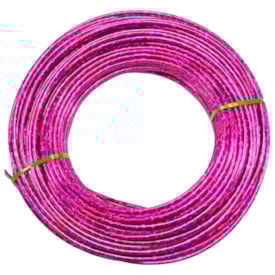 Conduite Freio Importado 20M x 5mm Rosa Holográfico