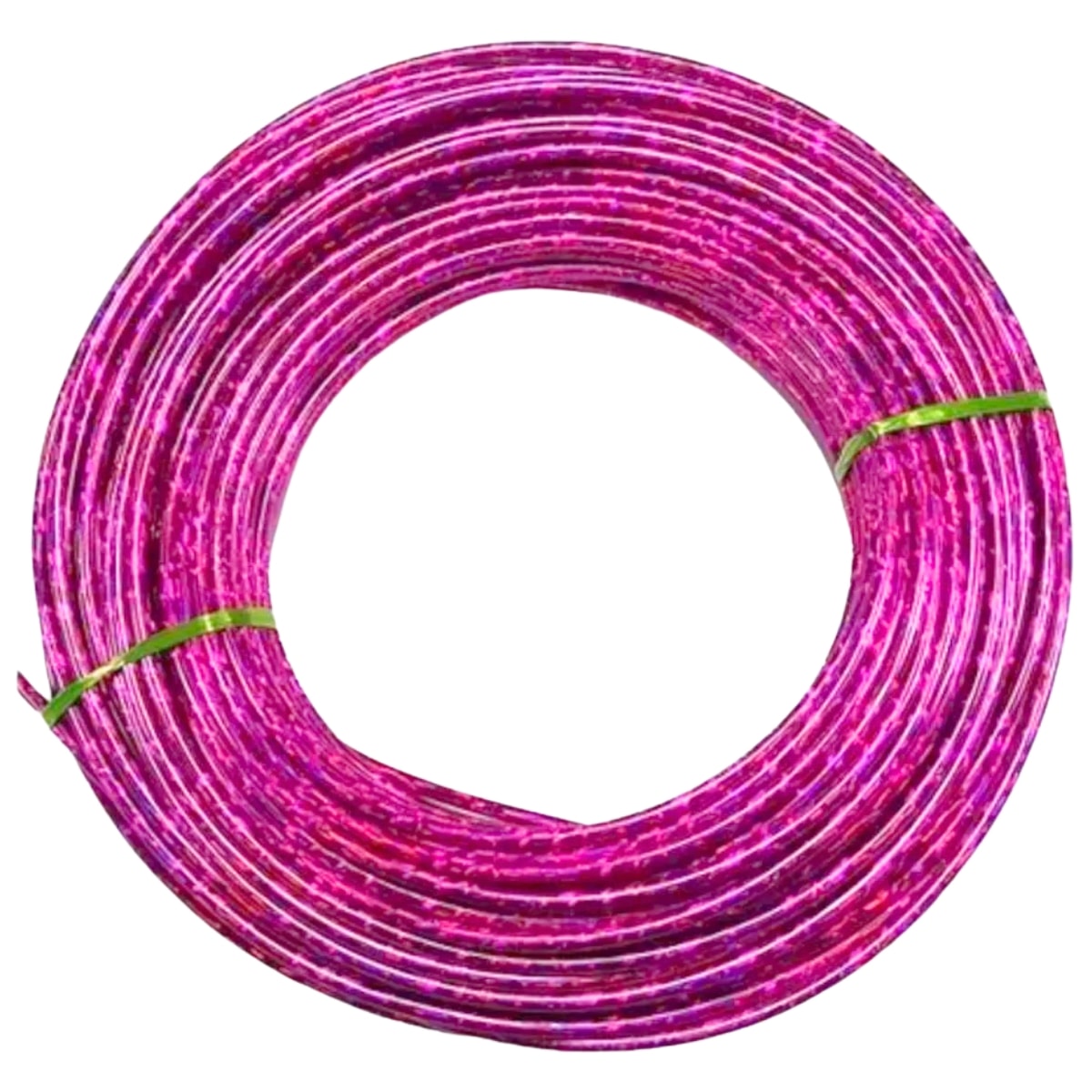 Conduite Freio Importado 20M x 5mm Rosa Holográfico