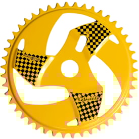 Coroa Galic Katavento Silk Amarelo 46 Dentes