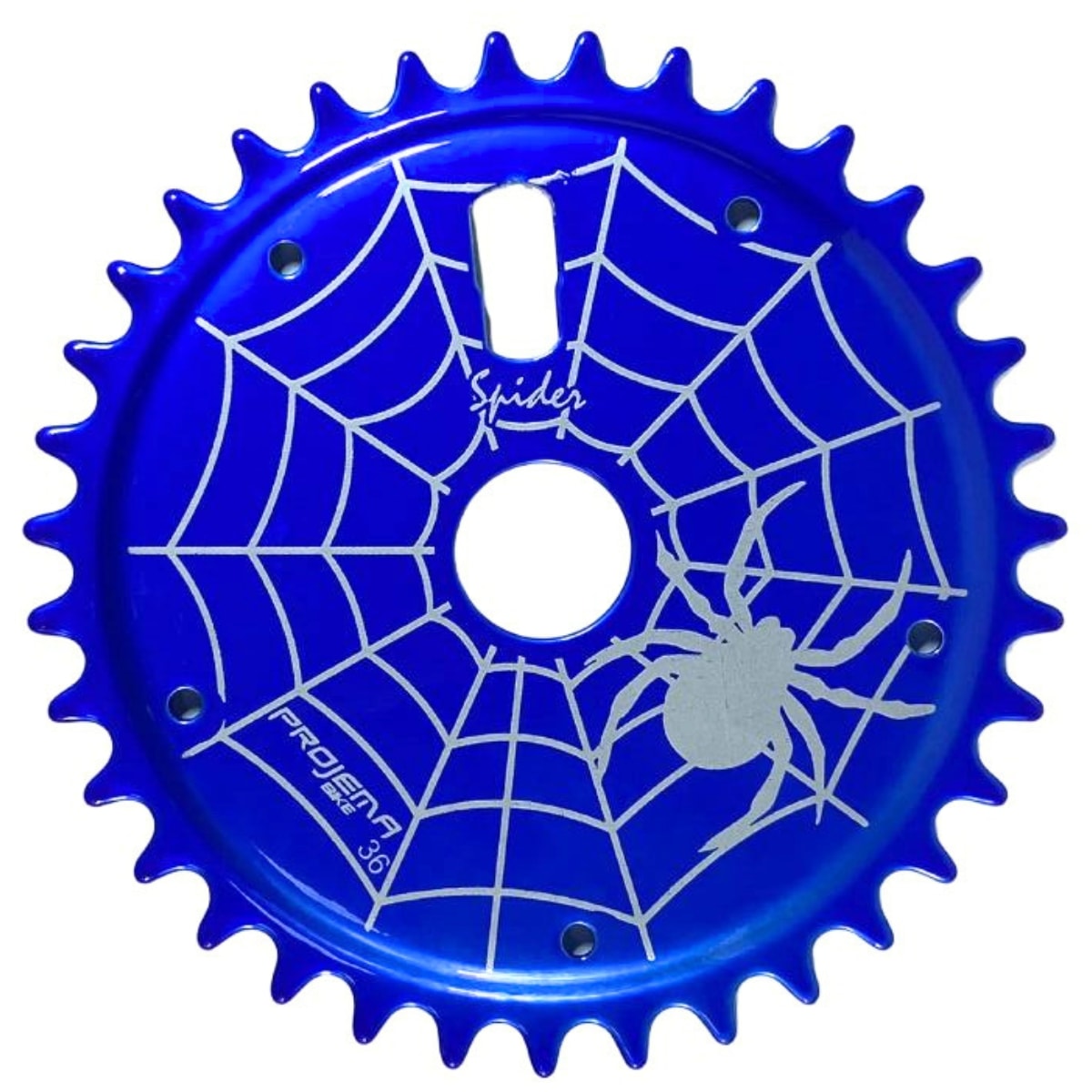 洋楽 Crooked Indiana Cartell Coroa Galic Silk Spider Azul 36 Dentes