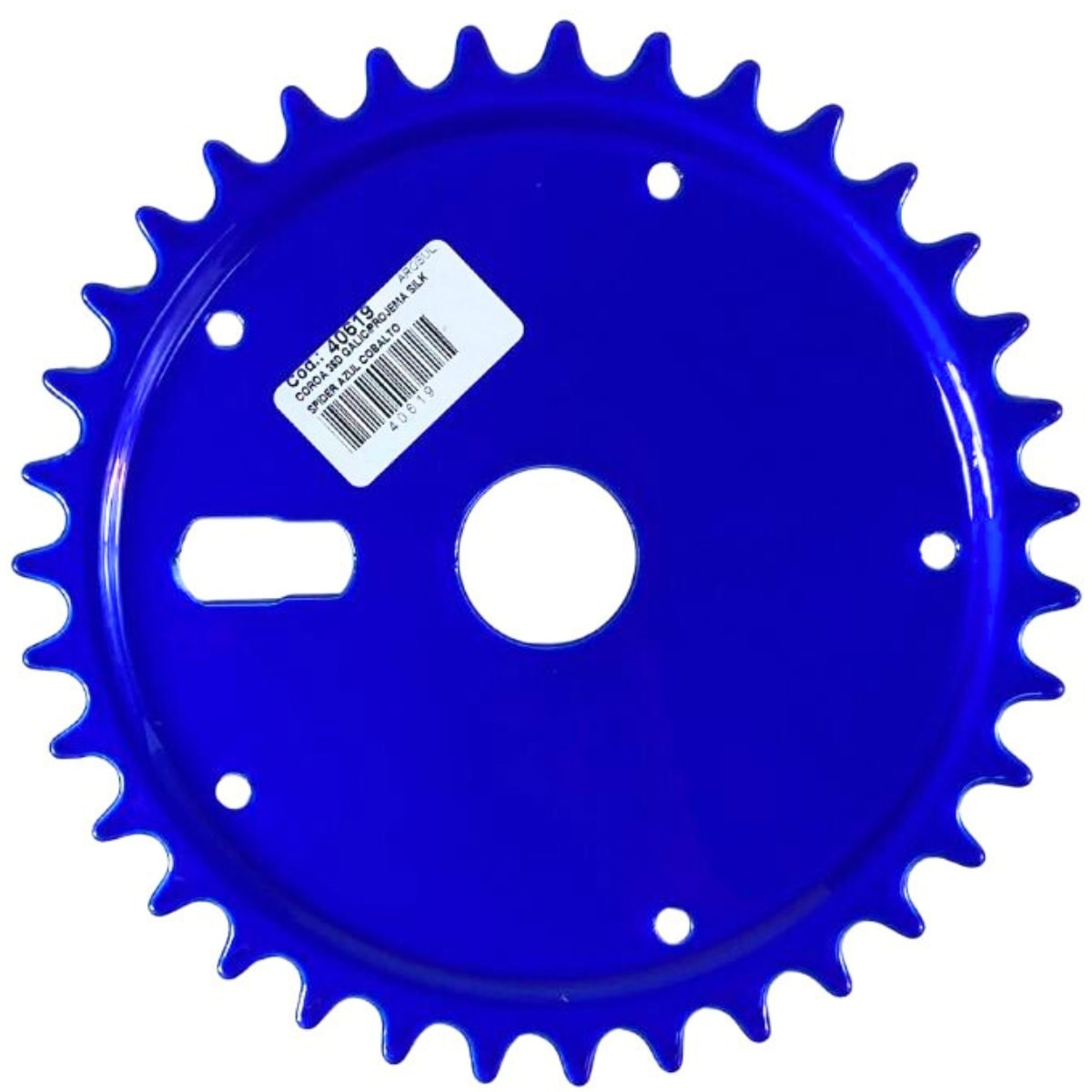 Coroa Galic Silk Spider Azul 36 Dentes