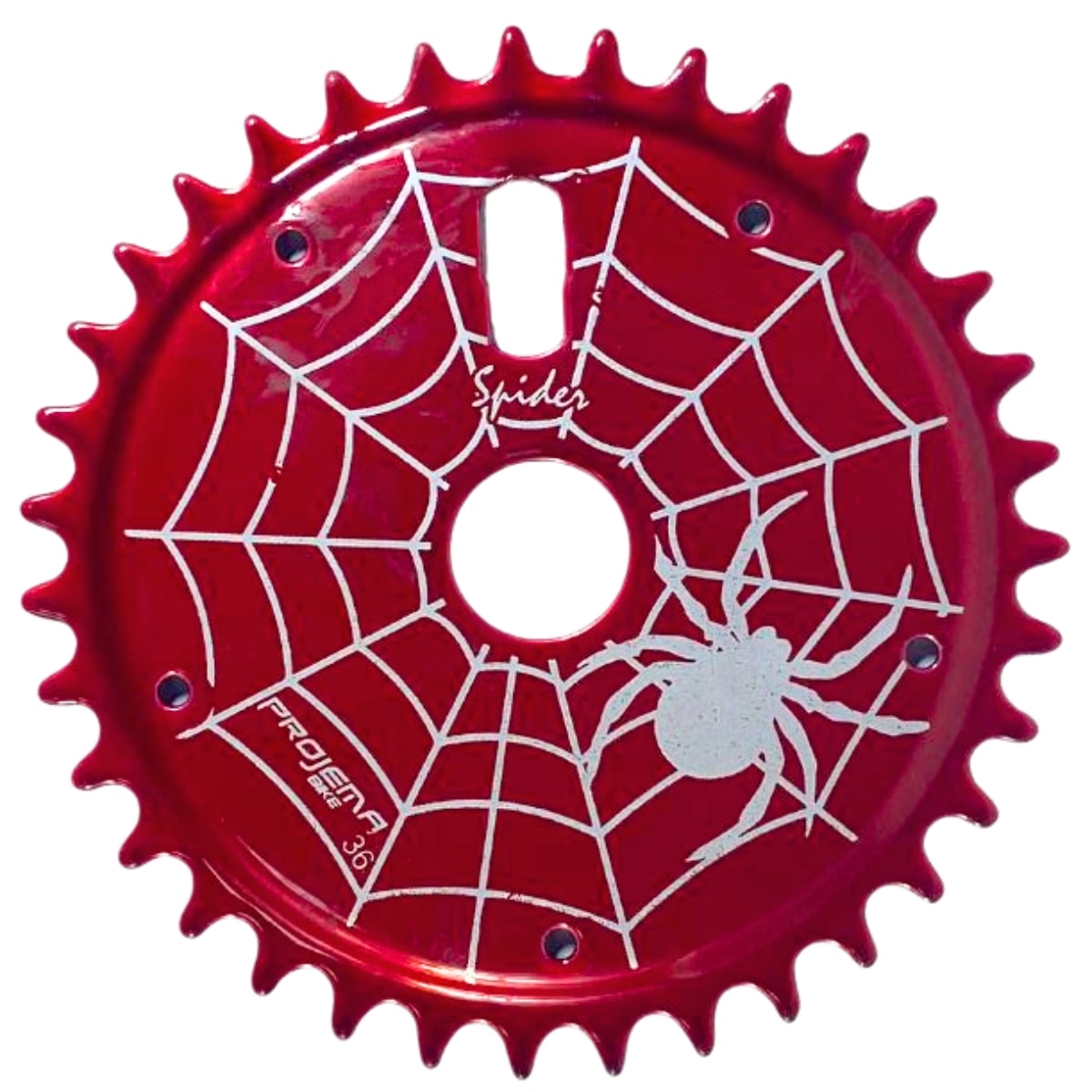 Coroa Galic Silk Spider Vermelho 36 Dentes