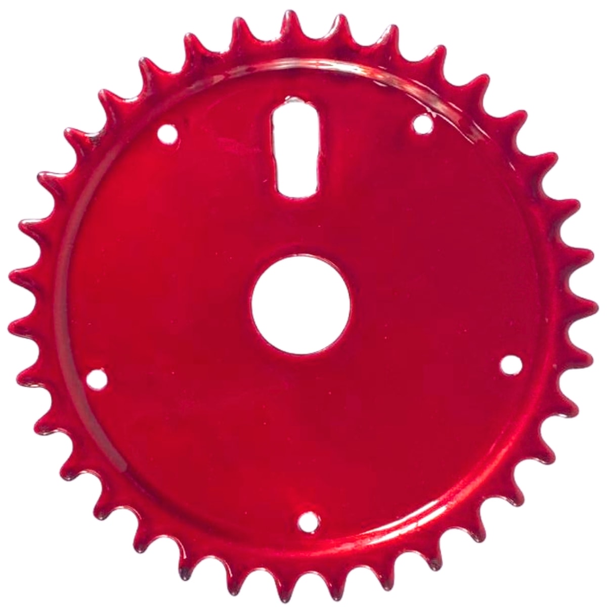 Coroa Galic Silk Spider Vermelho 36 Dentes