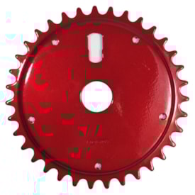 Coroa Galic Vermelha 36 Dentes