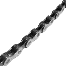 Corrente Fina de Bicicleta KMC X9 9 Velocidades 116 Elos Prateado