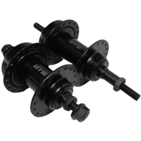 Cubo Aço GTS Rosca 36 Furos Preto Esferado Mono