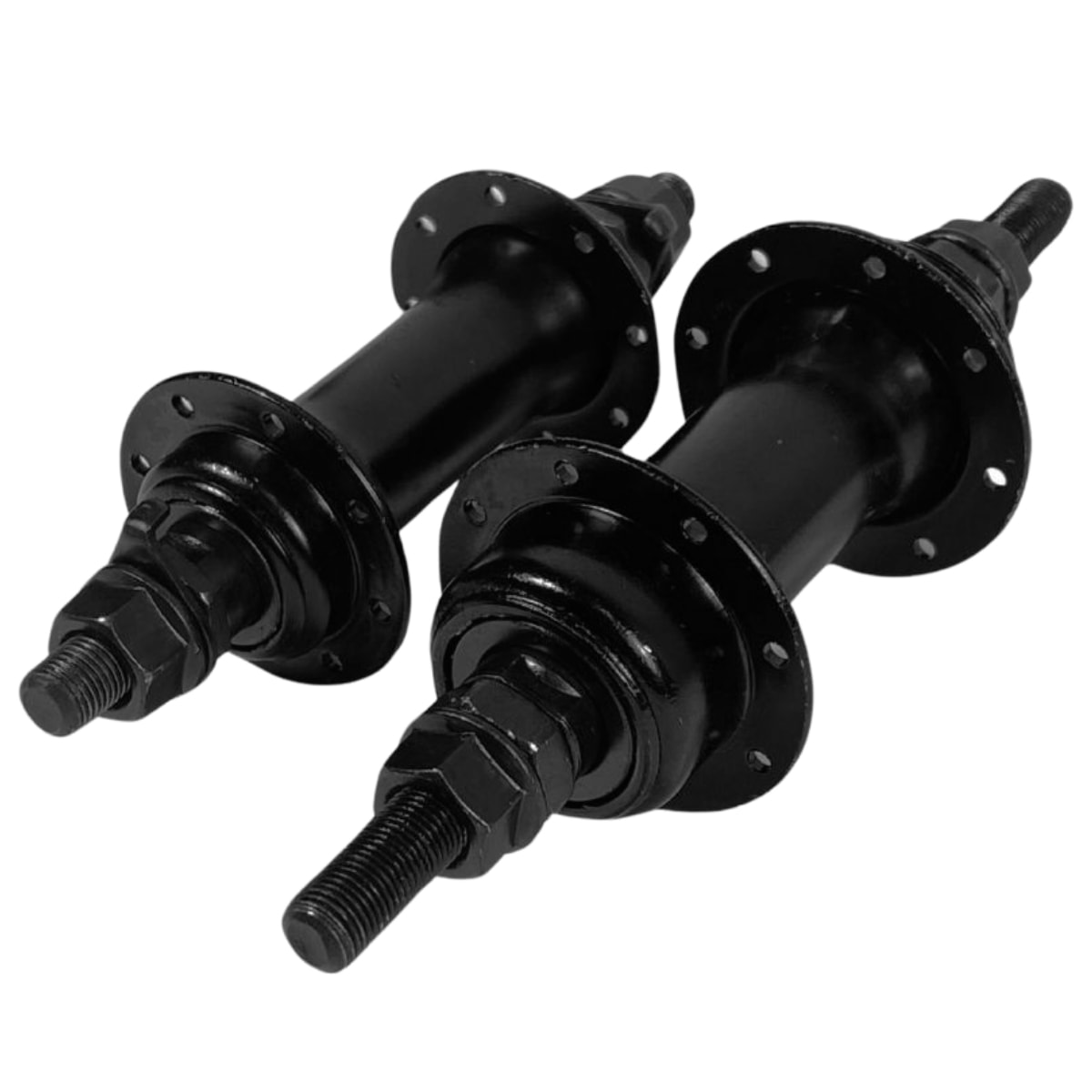 Cubo Aço Logan Rosca 16 Furos Preto Esferado