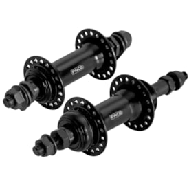 Cubo Aço Paco Rosca 36 Furos Preto Esferado Com Espaçador