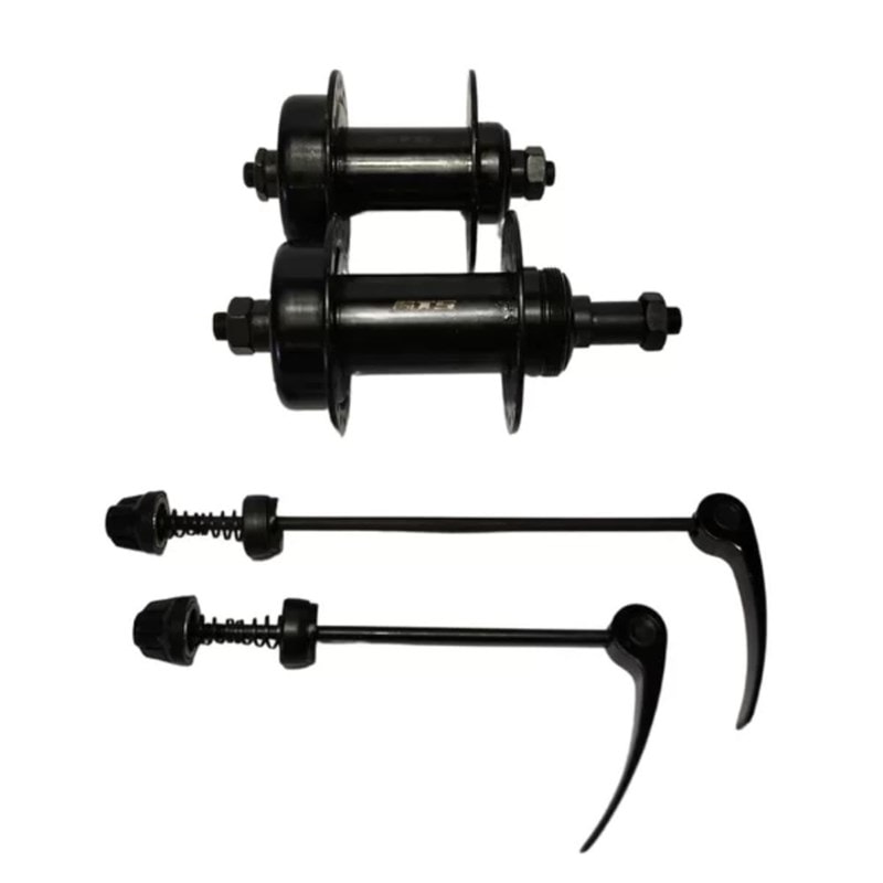 Cubo Aço Dianteiro GTS 36 Furos Com Esfera e Porca ( Preto )