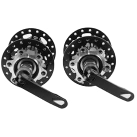 Cubo Aço Shun Feng Rosca 36 Furos Preto Esferado