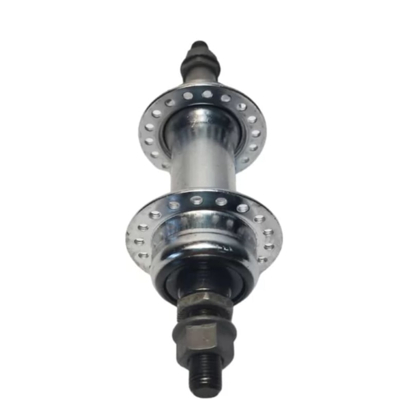 Cubo Aço Dianteiro GTS 36 Furos Com Esfera e Porca ( Preto )