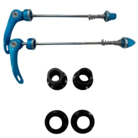 Cubo Alumínio Absolute Prime Cassete 36 Furos Azul Rolamentado