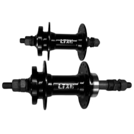 Cubo Alumínio G7 Rosca 36 Furos Preto