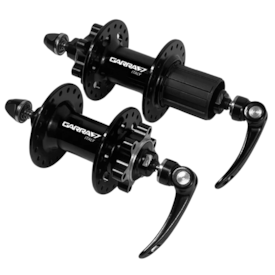 Cubo Alumínio Garra7 Italy Cassete 36 Furos Preto Rolamentado