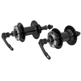 Cubo Alumínio GTA Rosca 36 Furos Preto Esferado