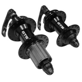 Cubo Alumínio GTS Cassete 36 Furos Preto Rolamentado