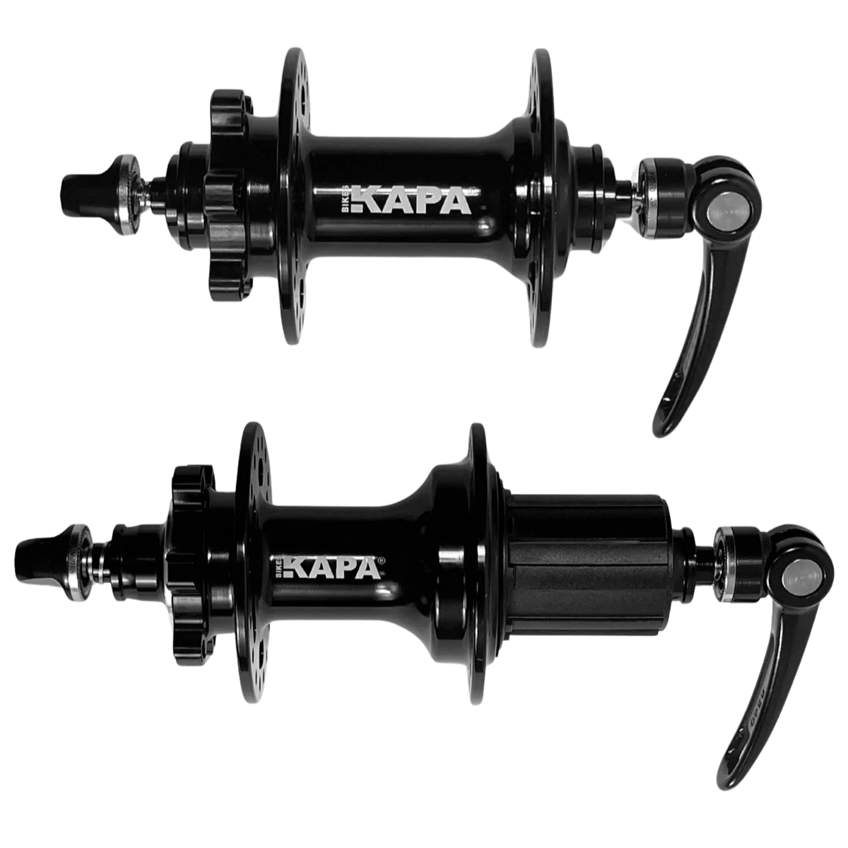 Cubo Alumínio Kapa Cassete 32 Furos Preto Rolamentado