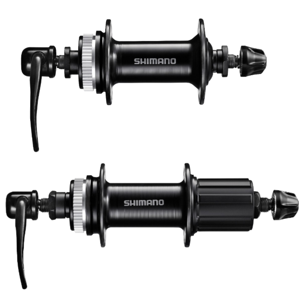 Cubo Alumínio Shimano Turney TX505 Cassete 32 Furos Preto Esferado