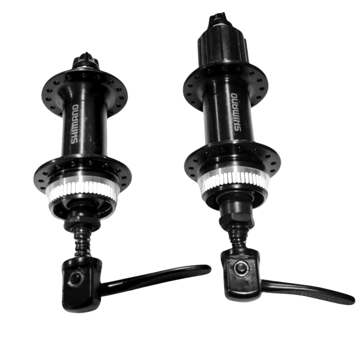 Cubo Alumínio Shimano Turney TX505 Cassete 32 Furos Preto Esferado