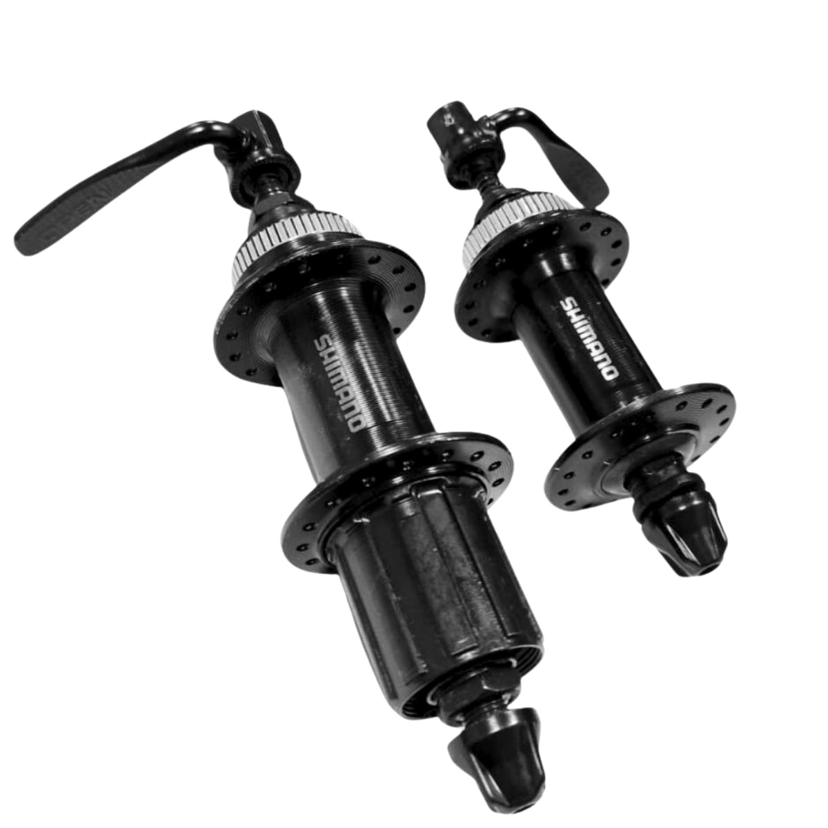 Cubo Alumínio Shimano Turney TX505 Cassete 32 Furos Preto Esferado