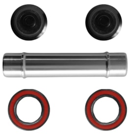 Eixo Dianteiro Kapa 87mm Alumínio  Zincado Grosso 3/8 Boost