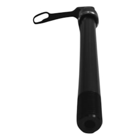 Eixo Passante Dianteiro Kapa 135mm Alumínio Preto Grosso 15mm