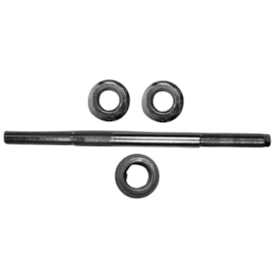 Eixo Traseiro Contra Pedal Boniatti 170mm Aço Zincado Grosso 3/8 ( 2 Unidades )