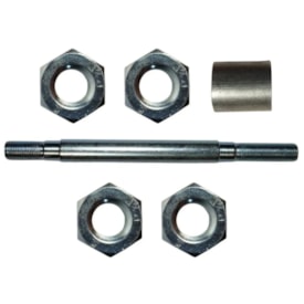 Eixo Traseiro Furado Nek 145mm Aço Zincado Grosso 3/8 Universal