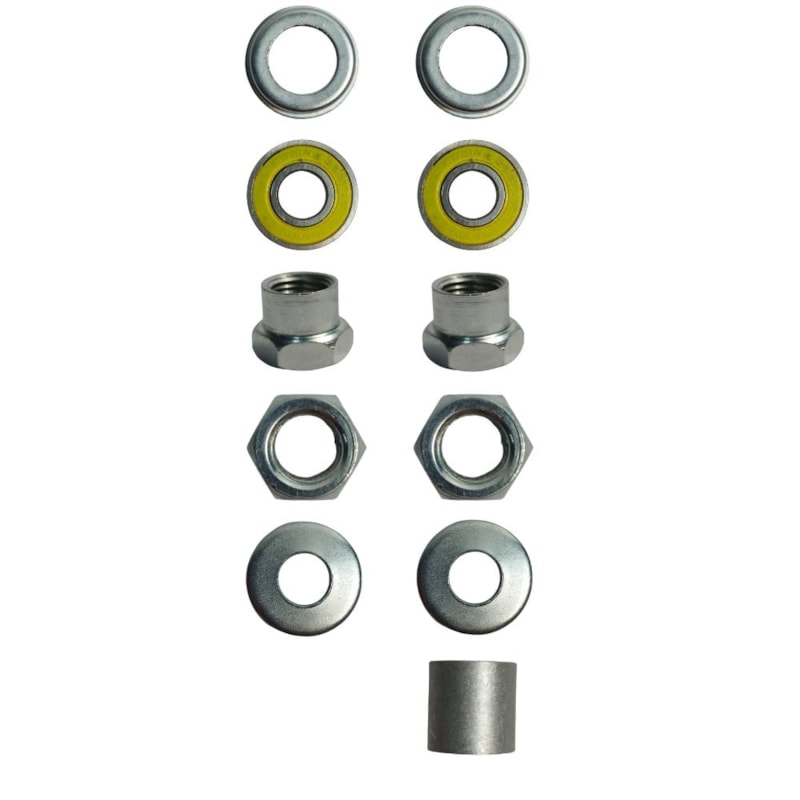 Eixo Traseiro Nek 175mm Aço Grosso 3/8 Com Rolamento