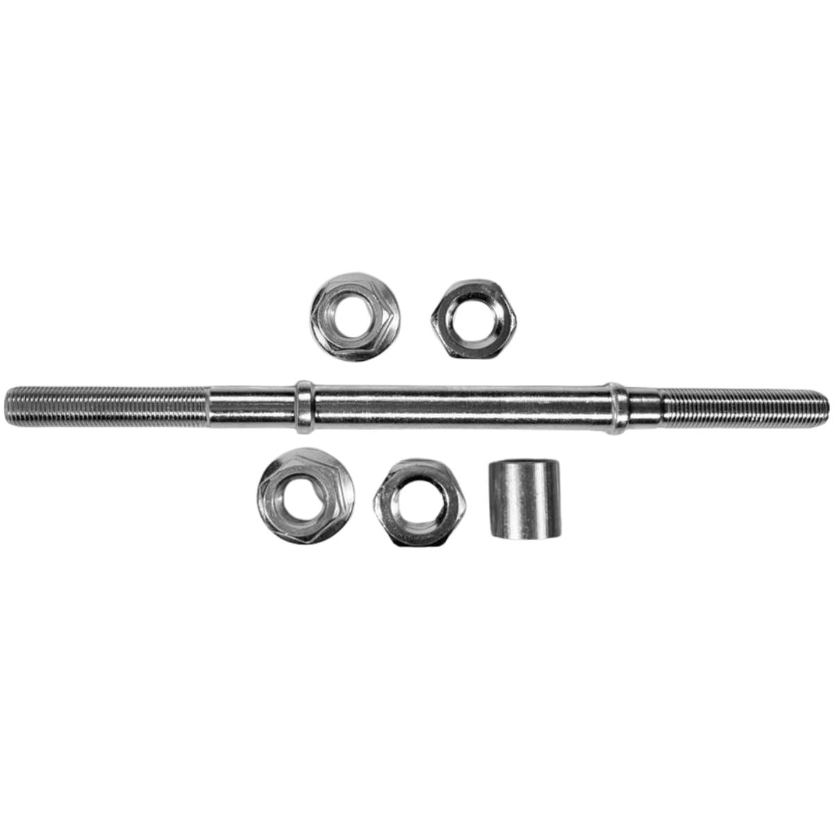 Eixo Traseiro Nek 185mm Aço Zincado Grosso 3/8 Com Batente