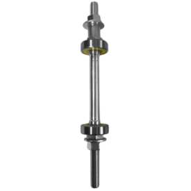 Eixo Traseiro Nek 200mm Aço Zincado Grosso 3/8