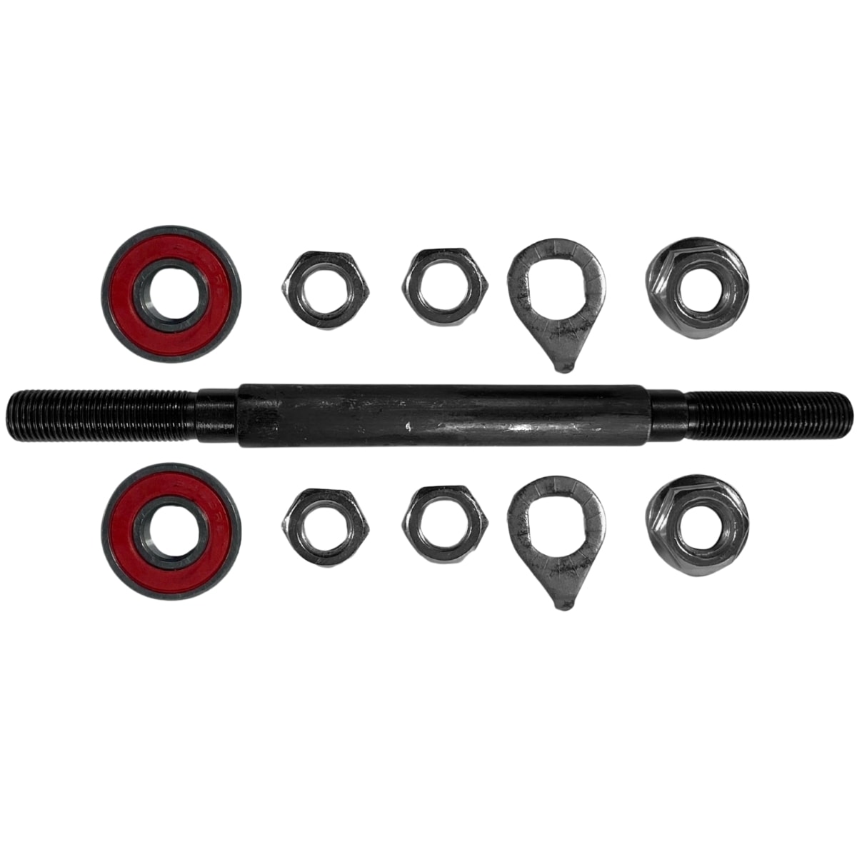 Eixo Traseiro Saiguan 150mm Aço Preto Grosso 3/8