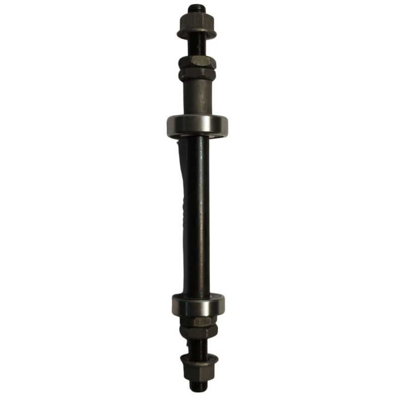 Eixo Traseiro Shun Feng 185mm Aço Preto Grosso 3/8 Eixo Traseiro Shun Feng 185mm Aço Preto Grosso 3/8