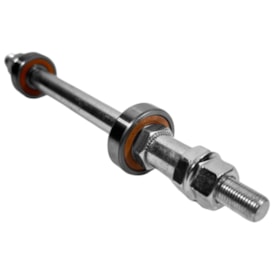 Eixo Traseiro Shun Feng 185mm Aço Zincado Grosso 3/8