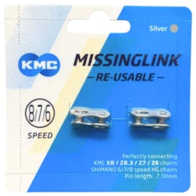 Emenda Corrente KMC CL573R 6-7-8 Velocidades