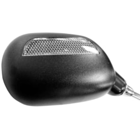 Espelho Retrovisor de Bike Importado Com Refletor Preto