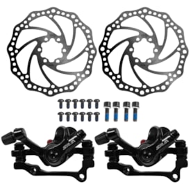 Freio Disco Mecânico Sava Preto