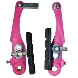 Freio V.Brake Importado Pino Nylon Rosa