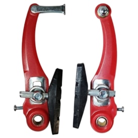 Freio V.Brake Importado Pino Nylon Vermelho
