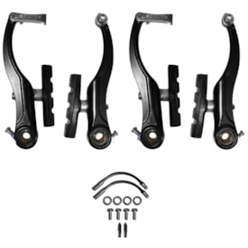 Freio V.Brake Saiguan Orbital Alumínio Preto