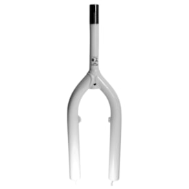 Garfo Bike Aro 20 Ultra Cross Sport Standard Aço Branco