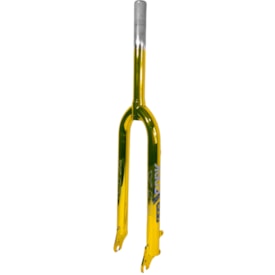 Garfo Bike Aro 26 MTB LTX Over Aço Dourado