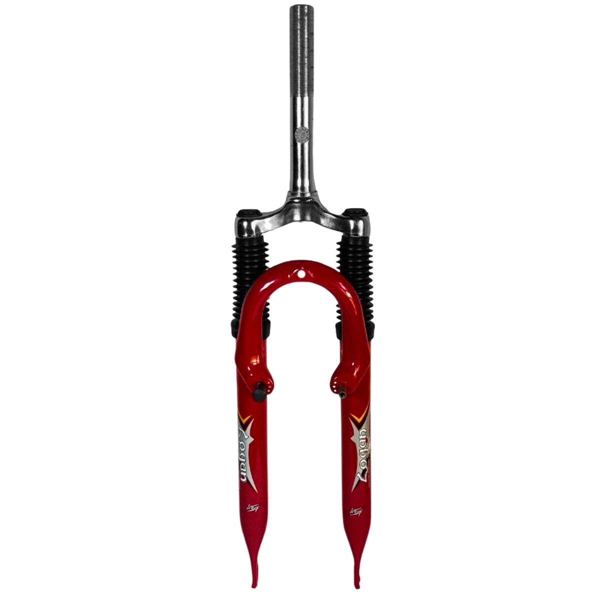Garfo Suspensão Bike Aro 20 Logan Standard Aço Vermelho
