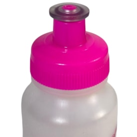 Garrafa Caramanhola Garra7 Toys 250ml Rosa Transparente